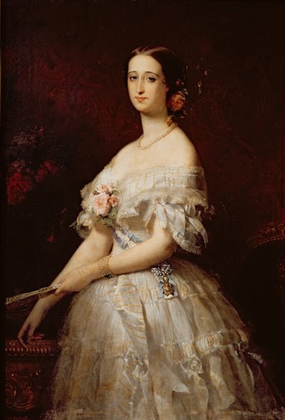 Imperatrice Eugenia da Claude Marie Dubufe